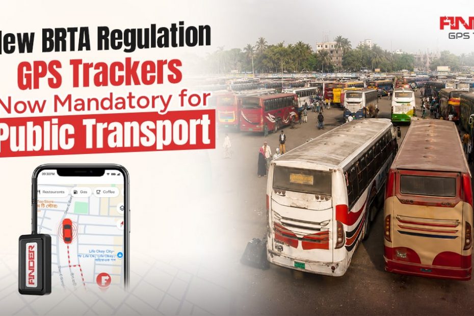 Finder GPS Tracking System for public transport vehicles and fleet management.